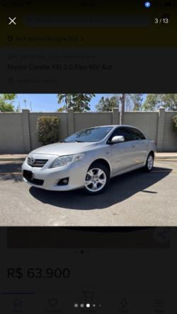 TOYOTA Corolla 2.0 16V 4P XEI FLEX AUTOMTICO