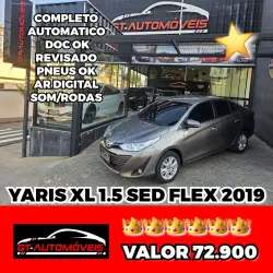 TOYOTA Yaris Sedan 1.5 16V 4P FLEX XL MULTIDRIVE AUTOMTICO CVT