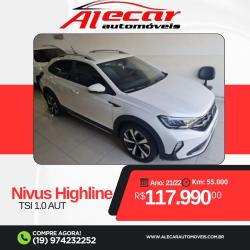 VOLKSWAGEN Nivus 1.0 4P FLEX 200 TSI HIGHLINE TURBO AUTOMTICO