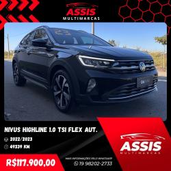 VOLKSWAGEN Nivus 1.0 4P FLEX 200 TSI HIGHLINE TURBO AUTOMTICO