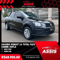 VOLKSWAGEN Saveiro 1.6 16V FLEX MSI ROBUST CABINE DUPLA