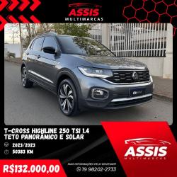 VOLKSWAGEN T-Cross 1.4 4P 250 TSI FLEX HIGHLINE AUTOMTICO