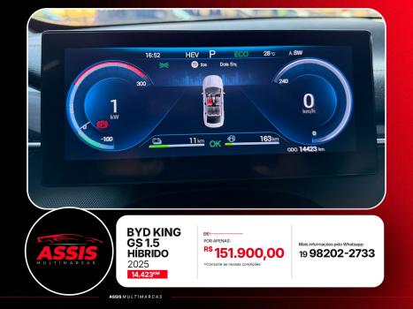 BYD King 1.5 16V 4P GS DM-I PHEV AUTOM�TICO, Foto 9