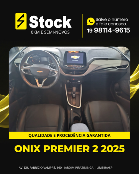 CHEVROLET Onix Hatch 1.0 12V 4P FLEX PREMIER 2 TURBO AUTOM�TICO, Foto 5