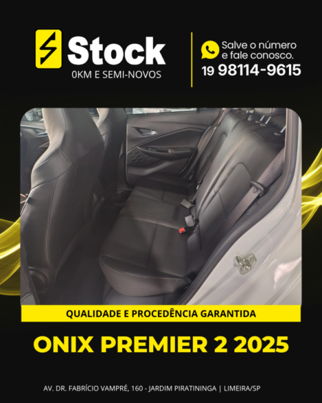 CHEVROLET Onix Hatch 1.0 12V 4P FLEX PREMIER 2 TURBO AUTOM�TICO, Foto 6