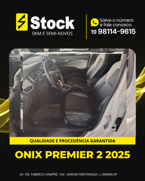 CHEVROLET Onix Hatch 1.0 12V 4P FLEX PREMIER 2 TURBO AUTOM�TICO, Foto 7