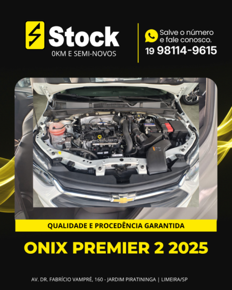 CHEVROLET Onix Hatch 1.0 12V 4P FLEX PREMIER 2 TURBO AUTOM�TICO, Foto 8