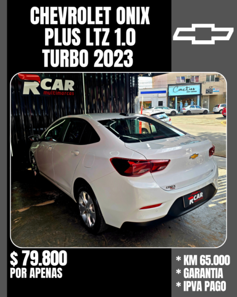 CHEVROLET Onix Sedan 1.0 12V 4P FLEX LTZ PLUS TURBO AUTOMÁTICO, Foto 9