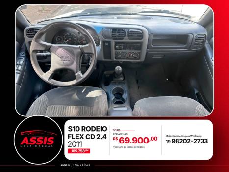 CHEVROLET S10 2.4 RODEIO CABINE DUPLA, Foto 9