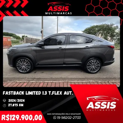 FIAT Fastback 1.3 16V 4P FLEX LIMITED EDITION TURBO 270 AUTOMÁTICO, Foto 4 FIAT Fastback 1.3 16V 4P FLEX LIMITED EDITION TURBO 270 AUTOMÁTICO, Foto 4