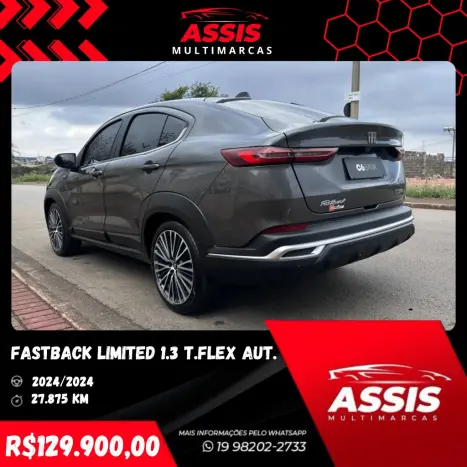 FIAT Fastback 1.3 16V 4P FLEX LIMITED EDITION TURBO 270 AUTOMÁTICO, Foto 5 FIAT Fastback 1.3 16V 4P FLEX LIMITED EDITION TURBO 270 AUTOMÁTICO, Foto 5