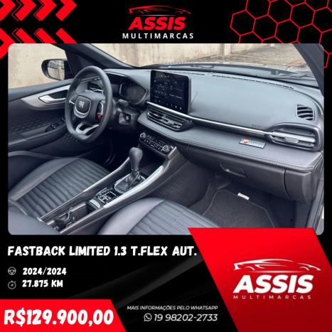 FIAT Fastback 1.3 16V 4P FLEX LIMITED EDITION TURBO 270 AUTOMÁTICO, Foto 10 FIAT Fastback 1.3 16V 4P FLEX LIMITED EDITION TURBO 270 AUTOMÁTICO, Foto 10
