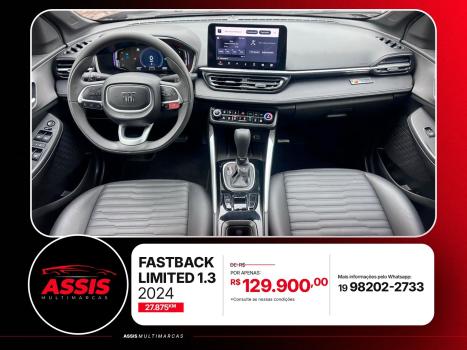 FIAT Fastback 1.3 16V 4P FLEX LIMITED EDITION TURBO 270 AUTOM�TICO, Foto 9