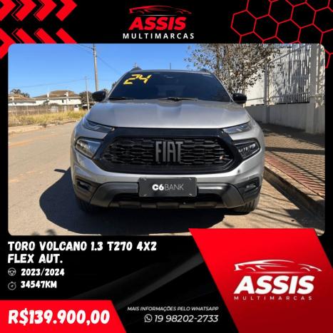 FIAT Toro 1.3 16V 4P FLEX 270 TURBO VOLCANO AUTOMTICO, Foto 2