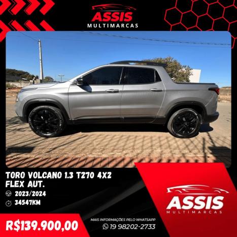FIAT Toro 1.3 16V 4P FLEX 270 TURBO VOLCANO AUTOMTICO, Foto 4
