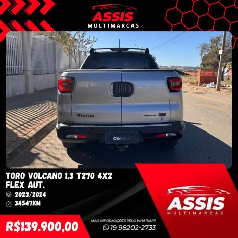 FIAT Toro 1.3 16V 4P FLEX 270 TURBO VOLCANO AUTOMTICO, Foto 6