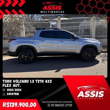 FIAT Toro 1.3 16V 4P FLEX 270 TURBO VOLCANO AUTOMTICO, Foto 8