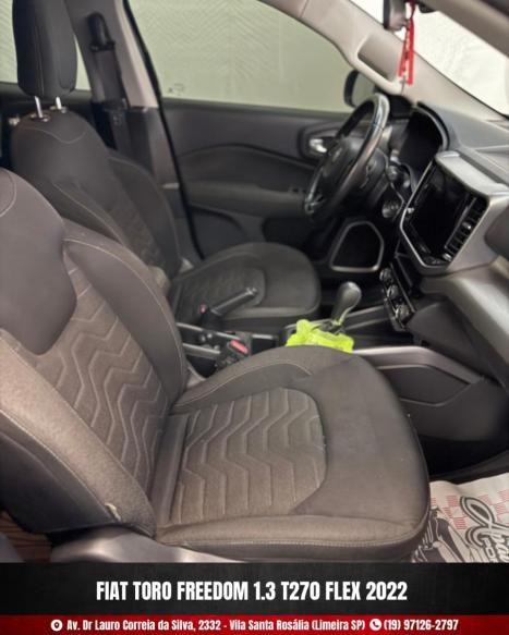 FIAT Toro 1.3 16V 4P FLEX 270 TURBO FREEDOM AUTOMTICO, Foto 8