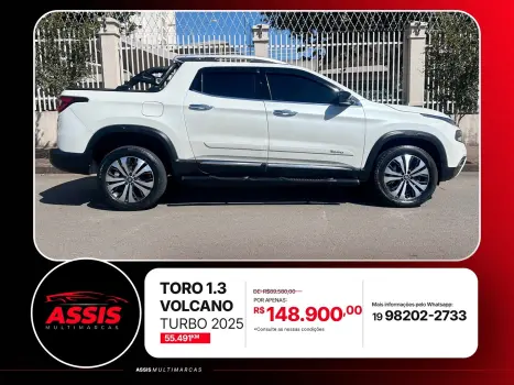 FIAT Toro 1.3 16V 4P FLEX 270 TURBO VOLCANO AUTOMÁTICO, Foto 8