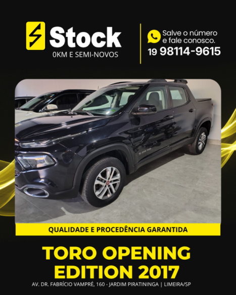 FIAT Toro 1.8 16V 4P FLEX FREEDOM OPEN EDITION AUTOM�TICO, Foto 3