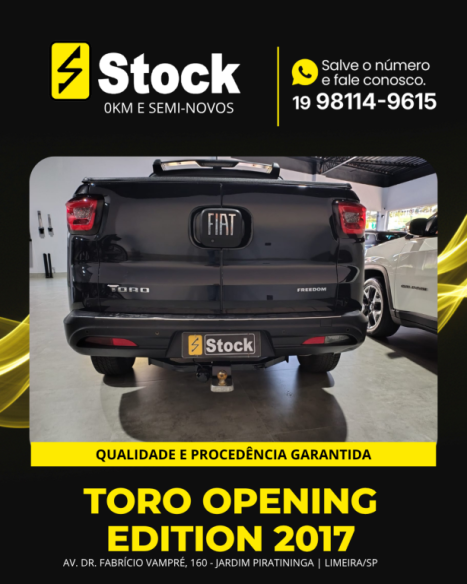 FIAT Toro 1.8 16V 4P FLEX FREEDOM OPEN EDITION AUTOM�TICO, Foto 4