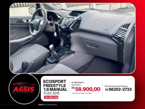 FORD Ecosport 1.5 12V 4P TI-VCT FLEX FREESTYLE, Foto 9