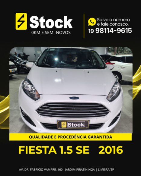 FORD Fiesta Hatch 1.5 16V 4P SE FLEX, Foto 1