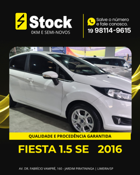 FORD Fiesta Hatch 1.5 16V 4P SE FLEX, Foto 2