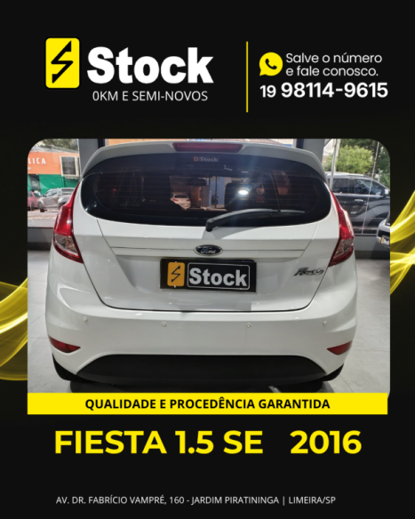 FORD Fiesta Hatch 1.5 16V 4P SE FLEX, Foto 6