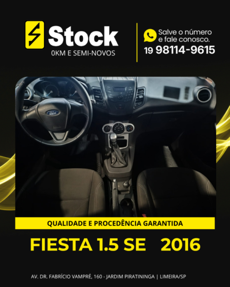FORD Fiesta Hatch 1.5 16V 4P SE FLEX, Foto 7
