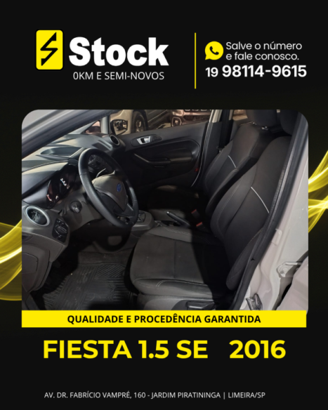 FORD Fiesta Hatch 1.5 16V 4P SE FLEX, Foto 8