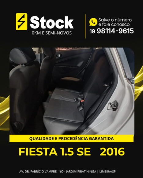 FORD Fiesta Hatch 1.5 16V 4P SE FLEX, Foto 9