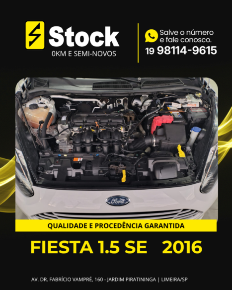 FORD Fiesta Hatch 1.5 16V 4P SE FLEX, Foto 10