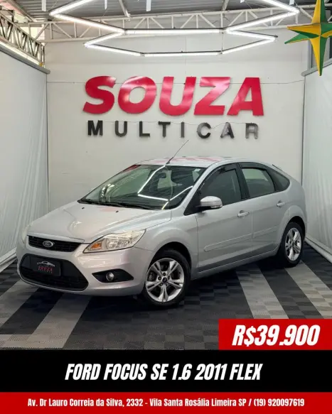FORD Focus Hatch 1.6 16V 4P SE FLEX, Foto 1