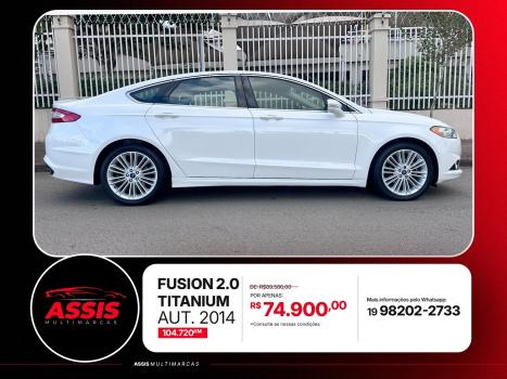 FORD Fusion 2.0 16V 4P ECOBOOST TURBO TITANIUM AUTOM�TICO, Foto 8