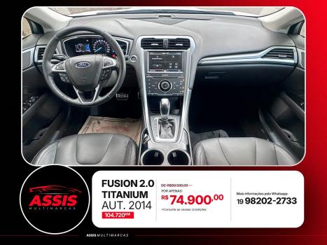 FORD Fusion 2.0 16V 4P ECOBOOST TURBO TITANIUM AUTOM�TICO, Foto 9