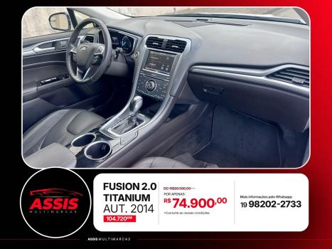 FORD Fusion 2.0 16V 4P ECOBOOST TURBO TITANIUM AUTOM�TICO, Foto 10