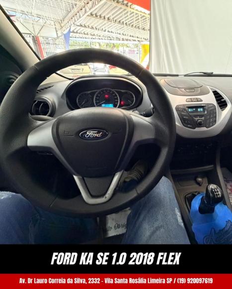 FORD Ka Hatch 1.0 12V 4P FLEX TI-VCT SE, Foto 6