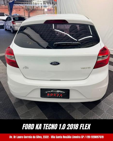 FORD Ka Hatch 1.0 12V 4P FLEX TI-VCT TECNO, Foto 4