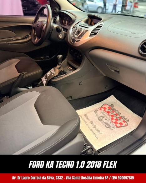FORD Ka Hatch 1.0 12V 4P FLEX TI-VCT TECNO, Foto 8