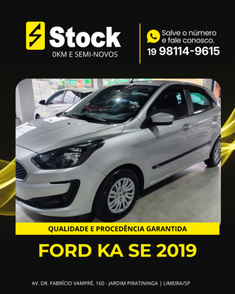 FORD Ka Hatch 1.0 12V 4P FLEX TI-VCT SE, Foto 2