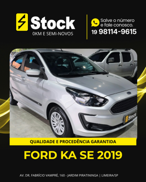 FORD Ka Hatch 1.0 12V 4P FLEX TI-VCT SE, Foto 3