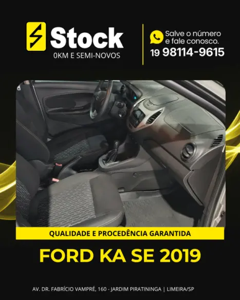 FORD Ka Hatch 1.0 12V 4P FLEX TI-VCT SE, Foto 8
