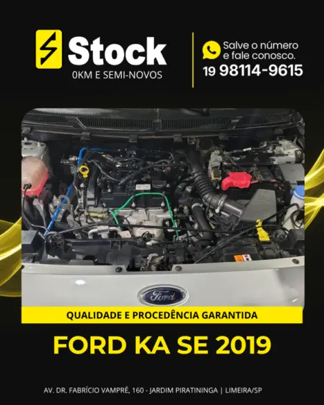 FORD Ka Hatch 1.0 12V 4P FLEX TI-VCT SE, Foto 10