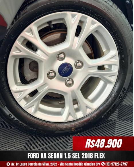 FORD Ka + Sedan 1.5 16V 4P FLEX SIGMA SEL, Foto 10
