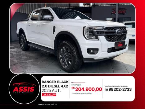 FORD Ranger 2.0 4P TURBO DIESEL BLACK CABINE DUPLA AUTOMÁTICO, Foto 1