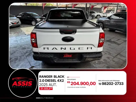 FORD Ranger 2.0 4P TURBO DIESEL BLACK CABINE DUPLA AUTOMÁTICO, Foto 6