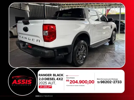 FORD Ranger 2.0 4P TURBO DIESEL BLACK CABINE DUPLA AUTOMÁTICO, Foto 7