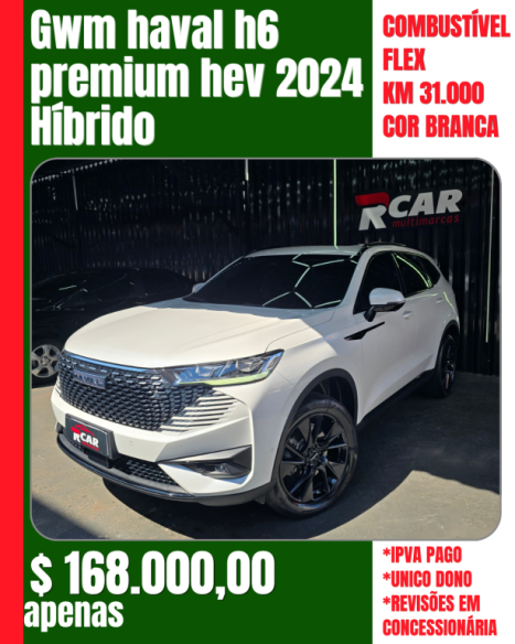 GWM Haval H6 1.5 16V 4P PHEV AWD E-TRATION PREMIUM AUTOM�TICO, Foto 6