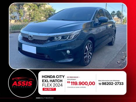 HONDA City Hatch 1.5 16V 4P FLEX EXL AUTOMÁTICO CVT, Foto 3